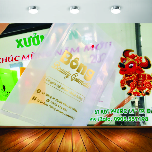 Bao Trong Suốt đựng Mỹ Phẩm