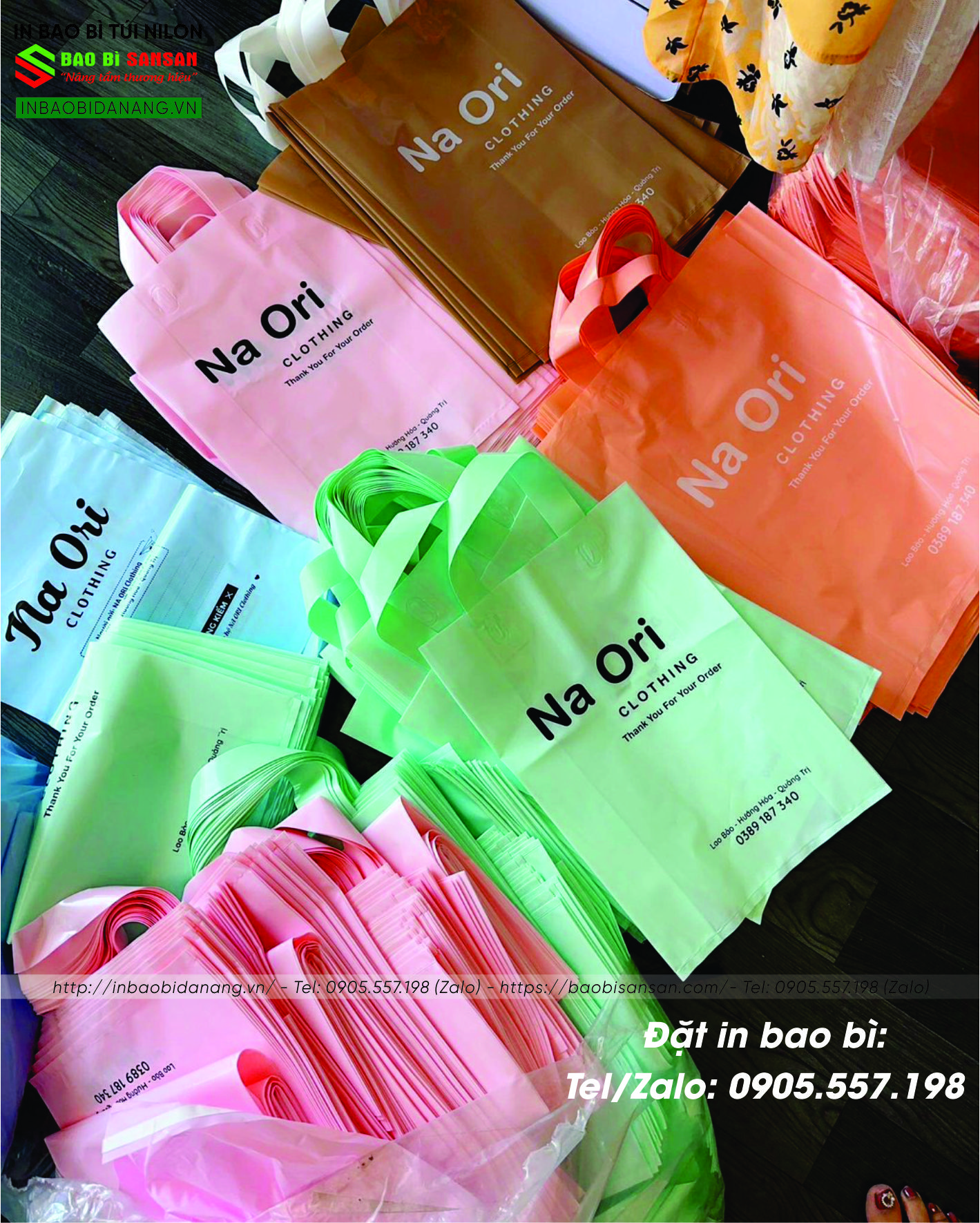 Túi ni lông giá rẻ Đà Nẵng