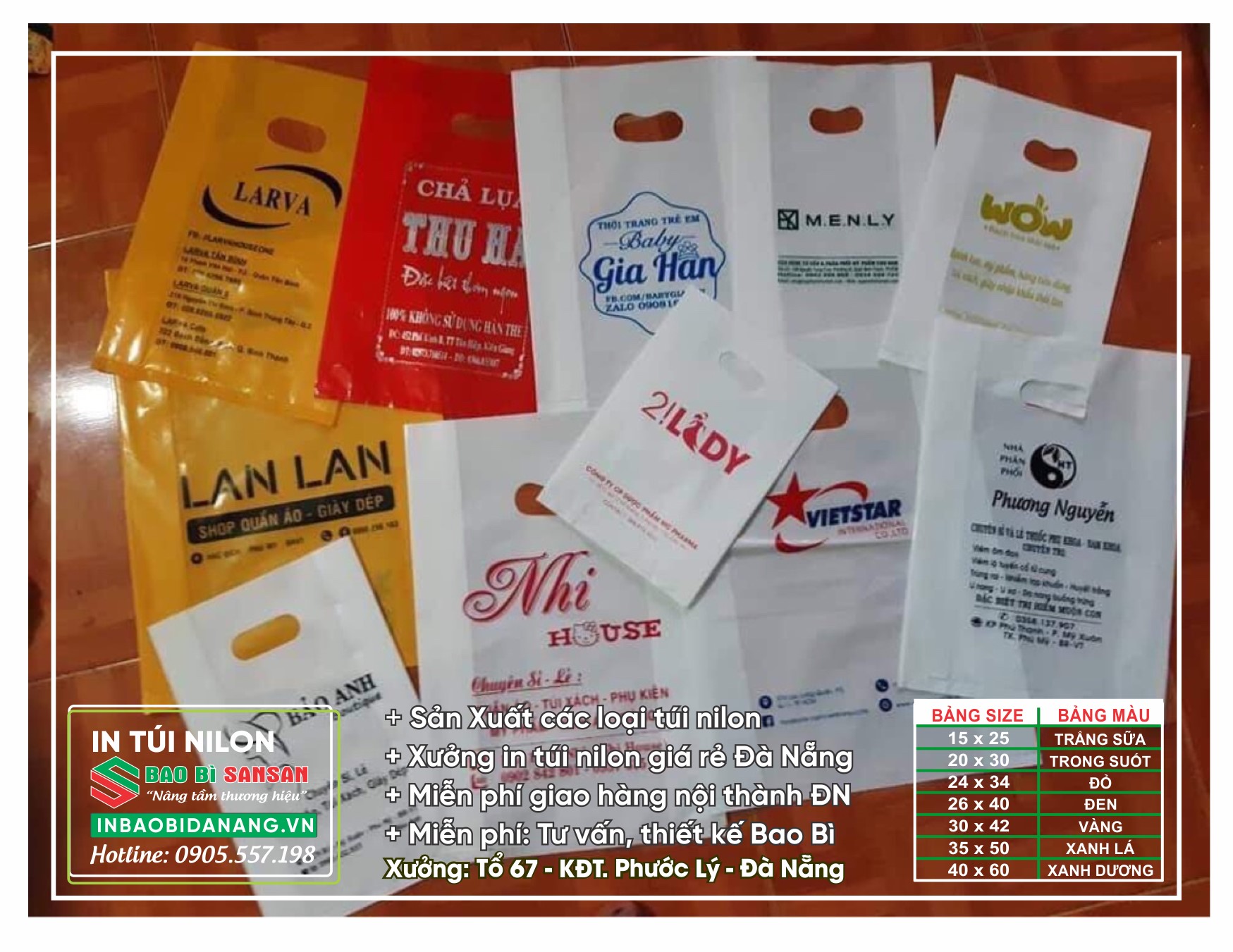 In Tui Ni Long Da Nang